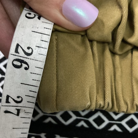 Glamorous cuffed cargo trousers in khaki Size 4 (13.5”) - Picture 4 of 11